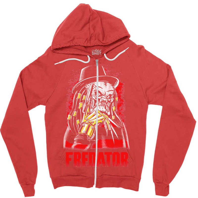 Fredator Zipper Hoodie | Artistshot