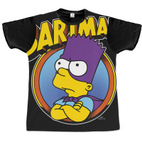 The Simpsons Bartman Hero Shot C2 Graphic T-shirt | Artistshot