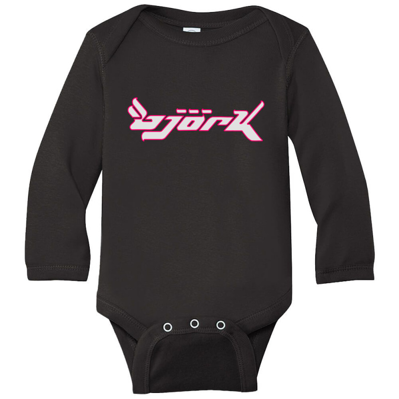 Bjork Vintage  (dark Mallow)   T Shirt Long Sleeve Baby Bodysuit | Artistshot