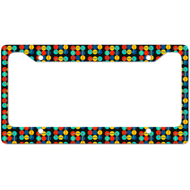 Circles   T Shirt License Plate Frame | Artistshot