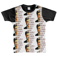 Frida Kahlo   Not Fragile Like A Flower Classic T Graphic Youth T-shirt | Artistshot