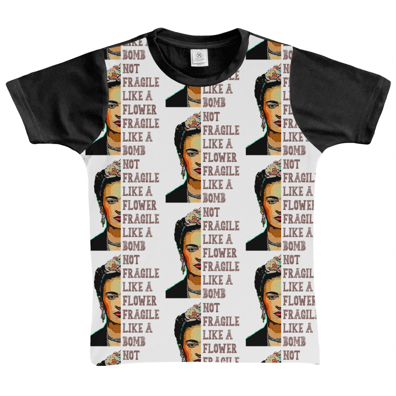 Frida Kahlo   Not Fragile Like A Flower Classic T Graphic Youth T-shirt | Artistshot