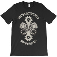 Custom Motorcycle T-shirt | Artistshot