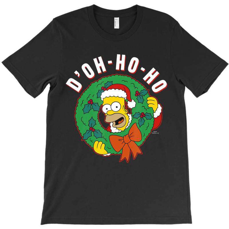 The Simpsons Christmas Homer D'oh-ho-ho T-shirt | Artistshot