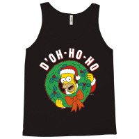 The Simpsons Christmas Homer D'oh-ho-ho Tank Top | Artistshot