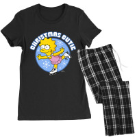 The Simpsons Christmas Lisa Christmas Cutie Ice Pr Women's Pajamas Set | Artistshot