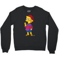 The Simpsons Cool Kid Lisa Crewneck Sweatshirt | Artistshot