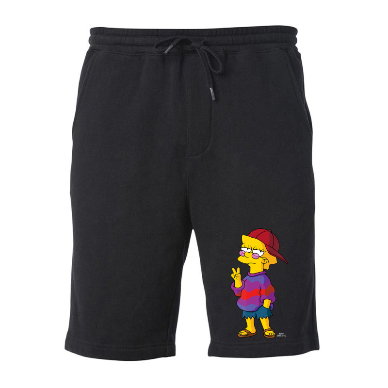 The Simpsons Cool Kid Lisa Fleece Short by longdanouj | Artistshot