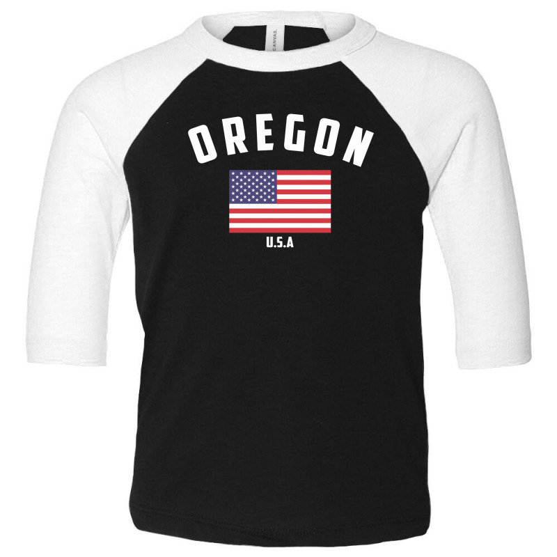 Oregon Toddler 3/4 Sleeve Tee by Chris Ceconello | Artistshot