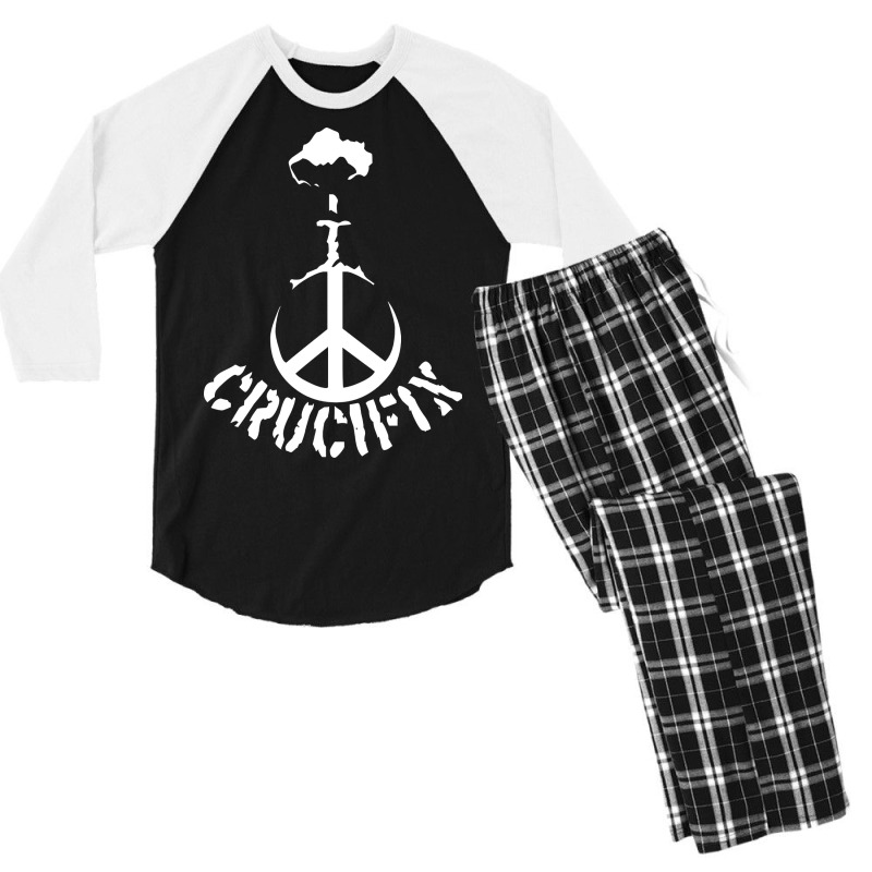 Crucifix Men's 3/4 Sleeve Pajama Set | Artistshot