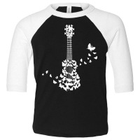 Ukulele Gift T  Shirt A Four String Ukulele Instrument With Beautiful Toddler 3/4 Sleeve Tee | Artistshot