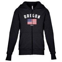 Oregon Youth Zipper Hoodie | Artistshot