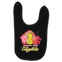 The Simpsons Edna Krabappel Divorced Bitter Eligib Baby Bibs | Artistshot