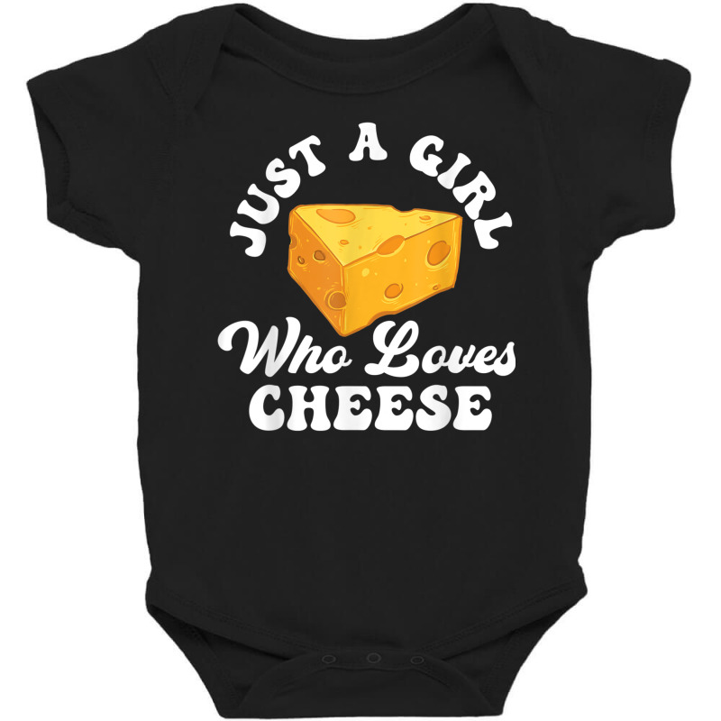 Just A Girl Who Loves Cheese   Cheddar Parmesan Da Baby Bodysuit | Artistshot