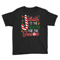 Jesus Is The Reason For The Season Christmas Pajam Youth Tee | Artistshot