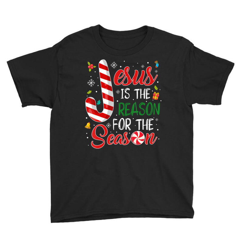 Jesus Is The Reason For The Season Christmas Pajam Youth Tee by donellajeremykoa | Artistshot