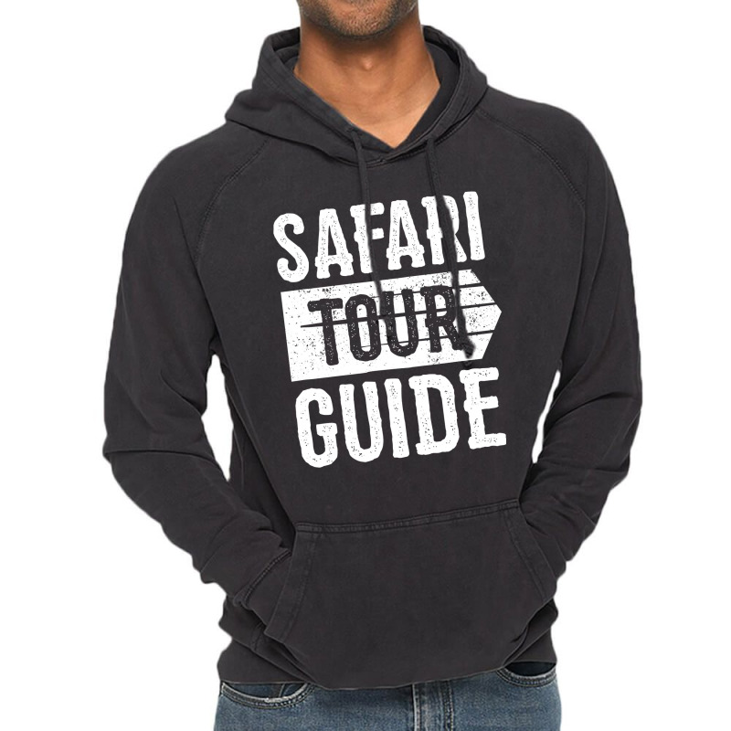 Safari Tour Guide Kids Adult Funny Halloween Costu Vintage Hoodie | Artistshot