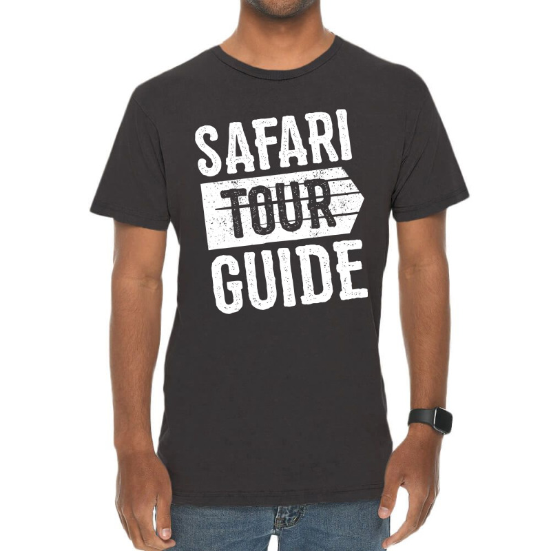 Safari Tour Guide Kids Adult Funny Halloween Costu Vintage T-shirt | Artistshot