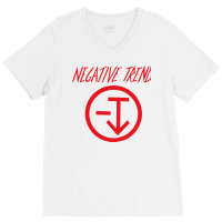 Negative Trend V-neck Tee | Artistshot