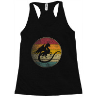 Dragon Gift Retro Style Vintage Funny 70s 80s 90s  Racerback Tank | Artistshot