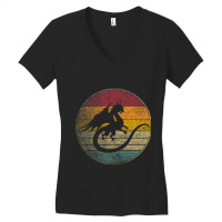 Dragon Gift Retro Style Vintage Funny 70s 80s 90s  Women's V-neck T-shirt | Artistshot