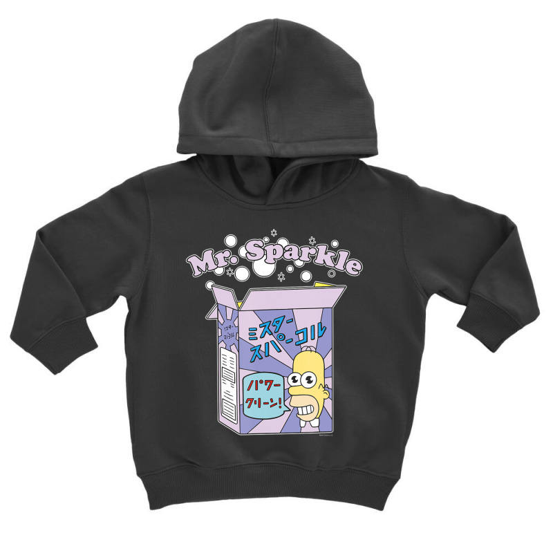 The Simpsons Homer Mr. Sparkle Kanji Box Bubbles V Toddler Hoodie by longdanouj | Artistshot