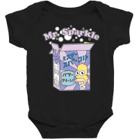 The Simpsons Homer Mr. Sparkle Kanji Box Bubbles V Baby Bodysuit | Artistshot