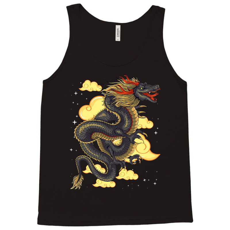 Chinese Dragon Japanese Art Tokyo Dragon Asia Tatt Tank Top by kerrmanthez | Artistshot