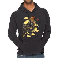 Chinese Dragon Japanese Art Tokyo Dragon Asia Tatt Vintage Hoodie | Artistshot