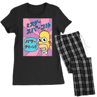 The Simpsons Homer Mr. Sparkle Kanji Box V1 Women's Pajamas Set | Artistshot