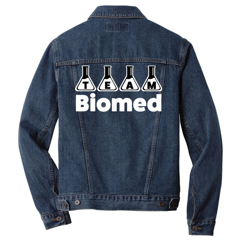 Biomedical Science Gift Biomed Teacher T Shirt Men Denim Jacket by fiddolamuf | Artistshot