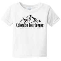 Colorado Fourteeners 2 Sided Checklist T Shirt 14e Baby Tee | Artistshot