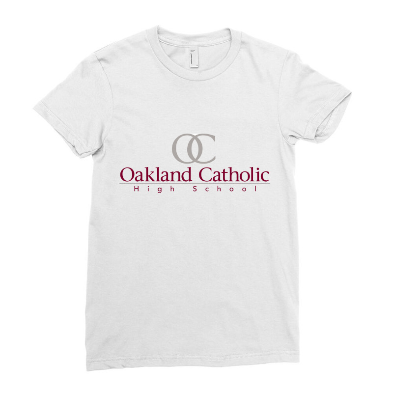 Oakland Catholic High School Ladies Fitted T-Shirt by TabithaTaylor | Artistshot