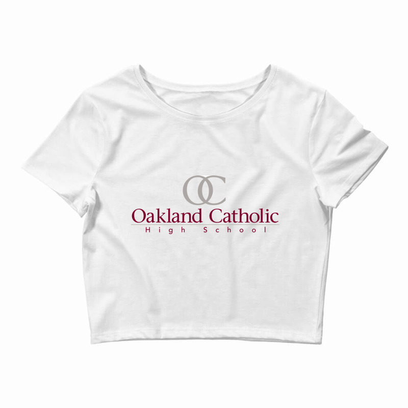 Oakland Catholic High School Crop Top by TabithaTaylor | Artistshot