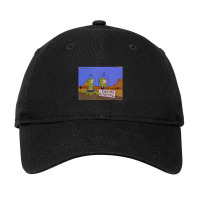 The Simpsons Aliens Earth Capital V1 Adjustable Cap | Artistshot