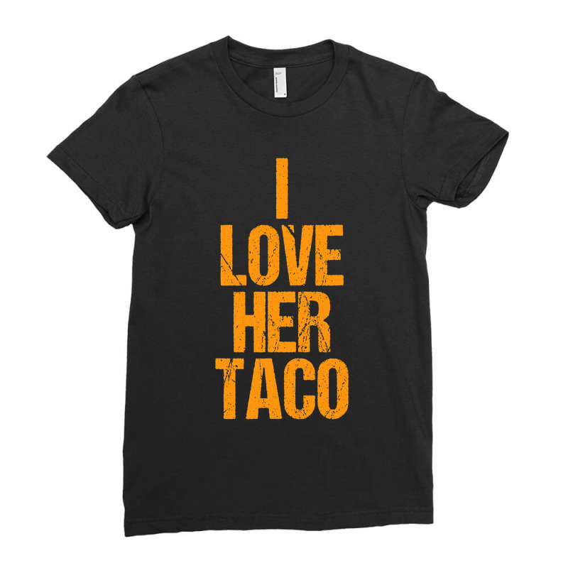 Sausage Taco Matching Couple Costumes Halloween Fu Ladies Fitted T-Shirt by home12 | Artistshot