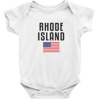 Rhode Island Baby Bodysuit | Artistshot