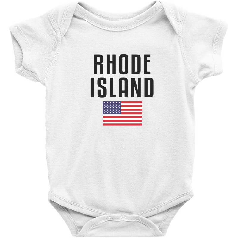 Rhode Island Baby Bodysuit by Chris Ceconello | Artistshot