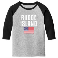 Rhode Island Youth 3/4 Sleeve | Artistshot