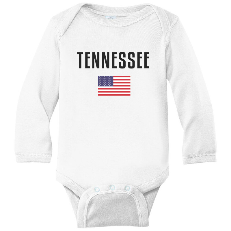 Tennessee Long Sleeve Baby Bodysuit by Chris Ceconello | Artistshot