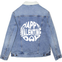 Valentine S Day T Shirt Valentine's Day Unisex Sherpa-lined Denim Jacket | Artistshot