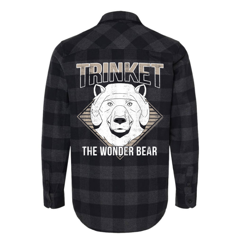 Custom The Legend Of Vox Machina Trinket The Wonder Bear Flannel Shirt ...