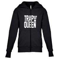 King Trap Queen New Youth Zipper Hoodie | Artistshot