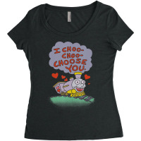 The Simpsons I Choo Choo Choose You Valentine's Da Women's Triblend Scoop T-shirt | Artistshot