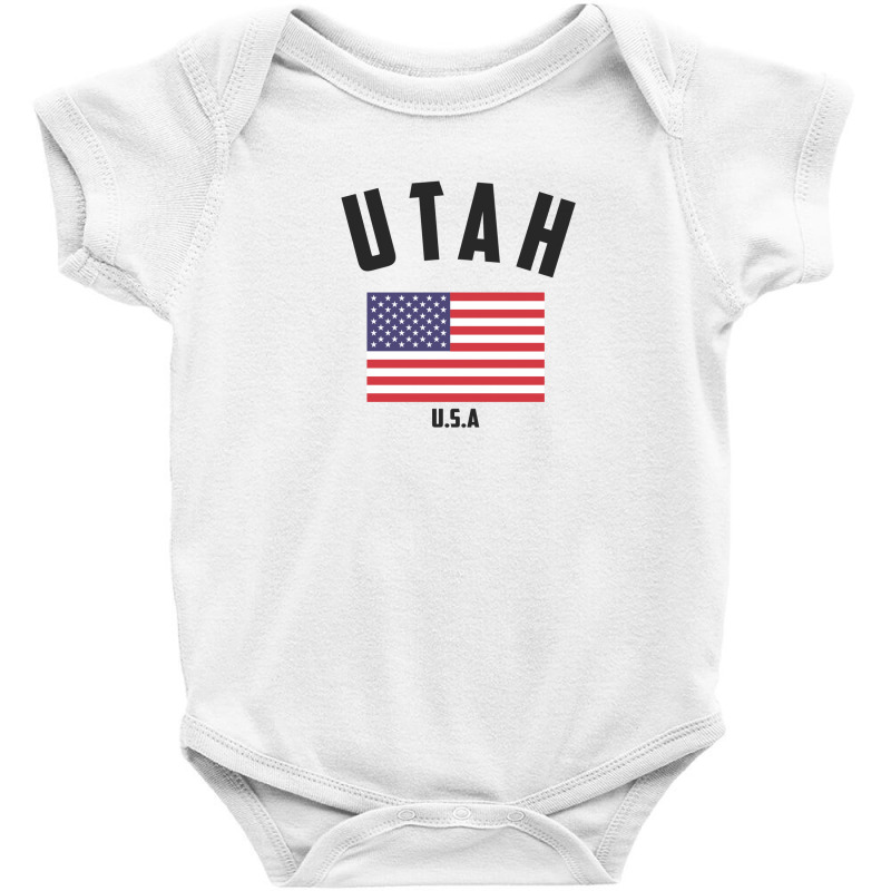 Utah Baby Bodysuit by Chris Ceconello | Artistshot