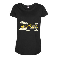 The Simpsons Japanese Maternity Scoop Neck T-shirt | Artistshot