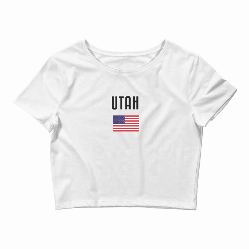 Utah Crop Top by Chris Ceconello | Artistshot