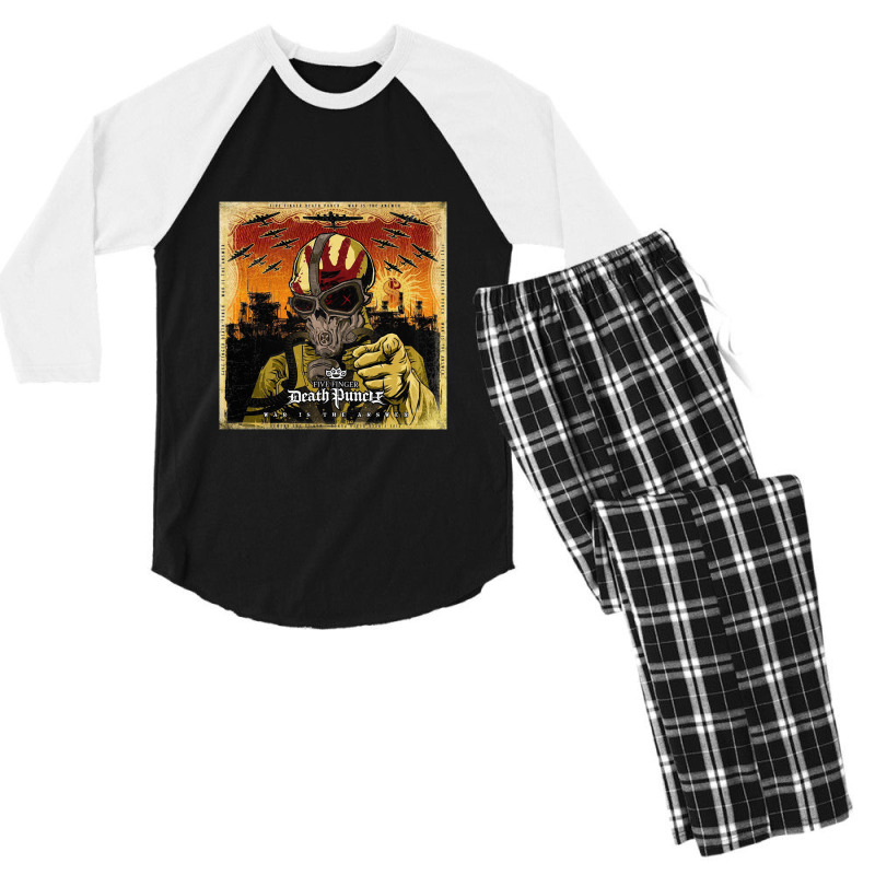 Ivan Moody Jason Hook Men's 3/4 Sleeve Pajama Set by getuapik880817 | Artistshot