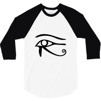 The Eye Of Horus 3/4 Sleeve Shirt | Artistshot