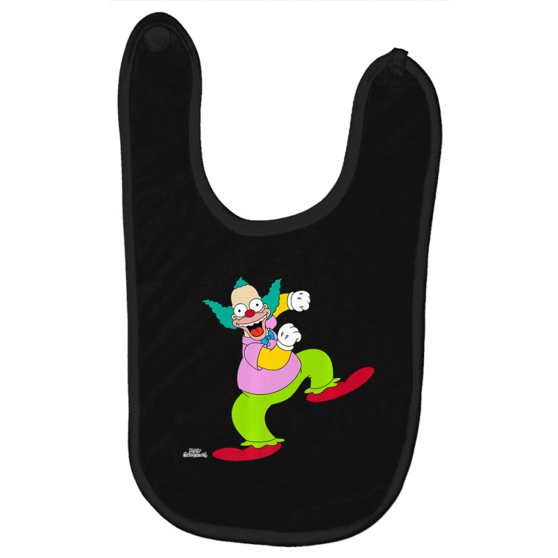 The Simpsons Krusty The Clown Dance Baby Bibs by longdanouj | Artistshot